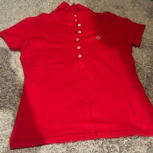 Lacoste Red Polo Shirt